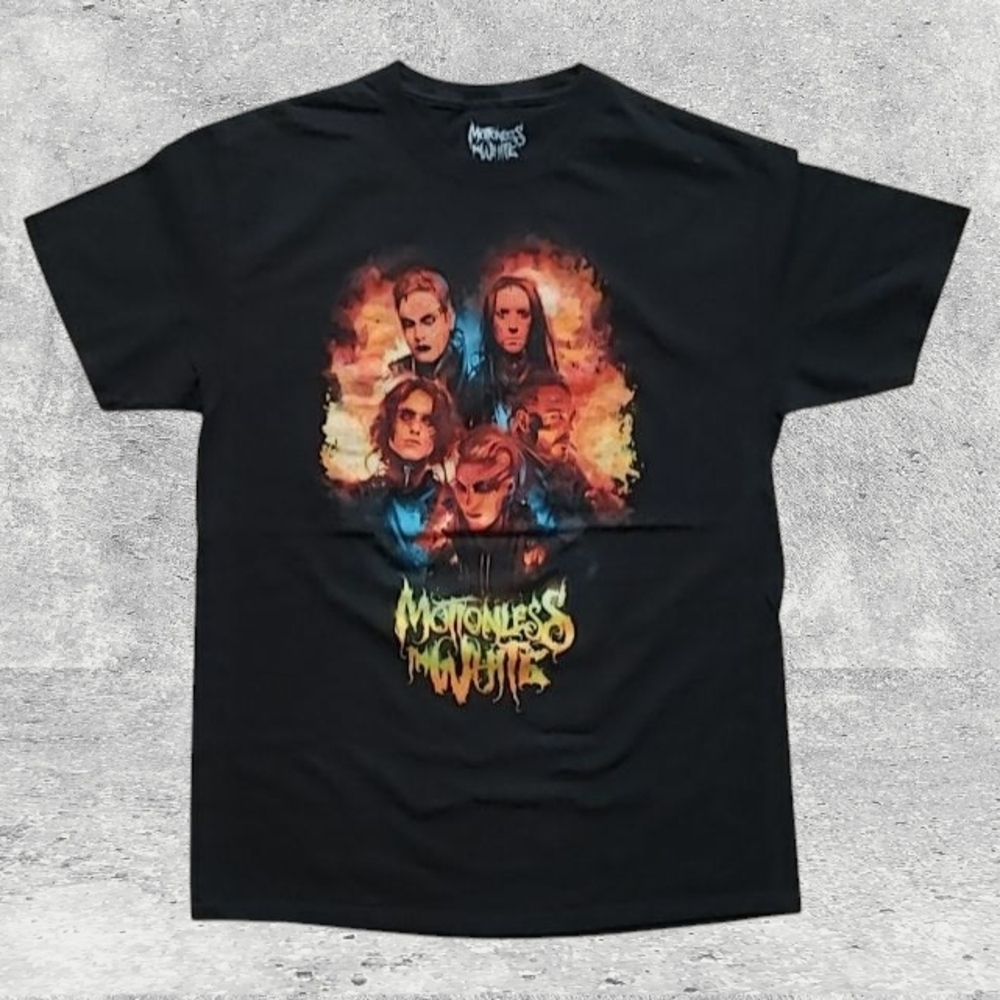 2022 Motionless in White Band Tee Ladies Size (L)